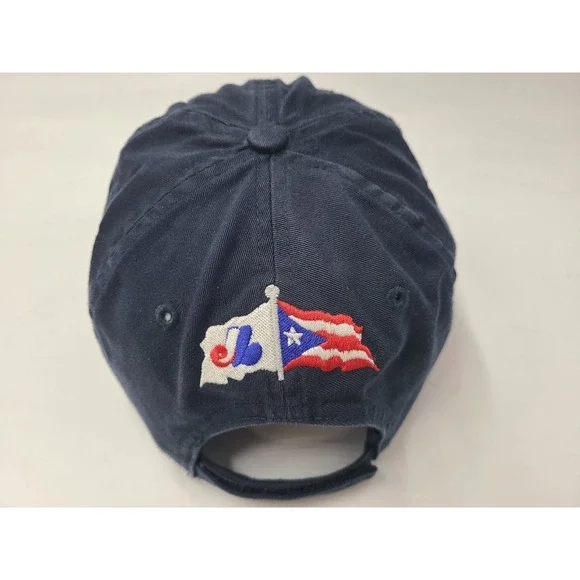 Vintage Montreal Expos Serie De Los Expos San Juan Puerto Rico 2003 Hat Cap MLB